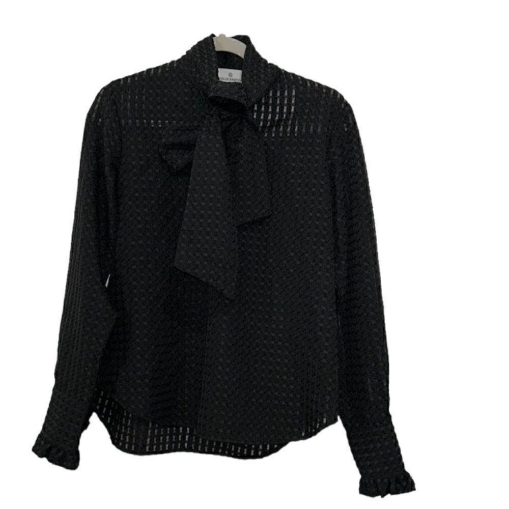 Khloe Kristyn Black Top(Size Small)
